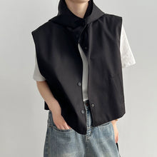 Load image into Gallery viewer, Casual Hooded Cropped Vest
