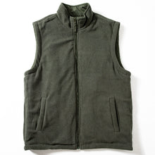 Load image into Gallery viewer, Double-sided Cotton Plus Velvet Thick Warm Stand Collar Vest
