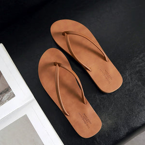 Flat Beach Flip Flops