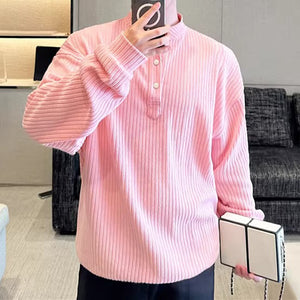 Striped Pullover Casual Long-sleeved Sweatshirt