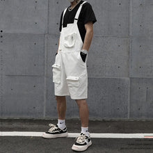 Load image into Gallery viewer, Summer Retro Multi-pocket Overalls
