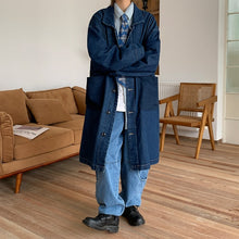 Load image into Gallery viewer, Japanese Loose Denim Windbreaker
