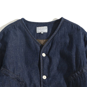 Cotton Japanese Vintage Denim Jacket