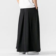 Load image into Gallery viewer, Retro Loose Wide-leg Pleated Skirt Pants
