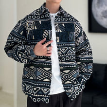 Load image into Gallery viewer, Vintage Jacquard Loose Jacket
