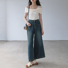 Load image into Gallery viewer, Straight Wide-leg Loose Trousers
