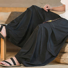 Load image into Gallery viewer, Loose Mid-rise Casual Strappy Harem Wide-leg Pants
