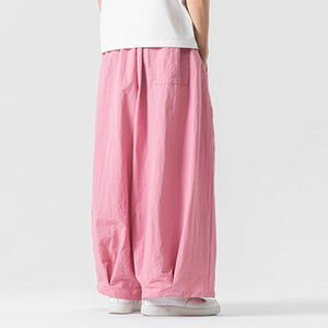 Japanese Retro Loose Wide-leg Flared Pants