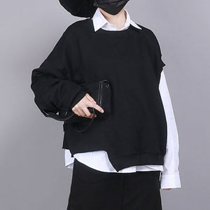 Irregular Sleeves Loose Casual Sweatshirt