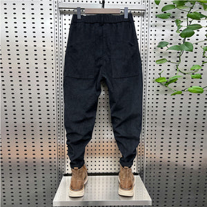 Corduroy Casual Slim-fit Harem Pants