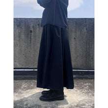 Load image into Gallery viewer, Black Casual Wide Leg Pants
