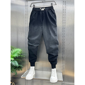 Thin Cotton And Linen Gradient Pants