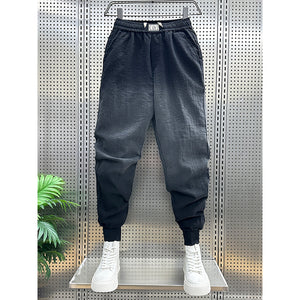 Thin Cotton And Linen Gradient Pants