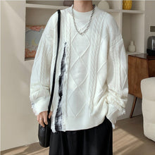 Load image into Gallery viewer, Retro Lazy Style Patchwork Pullover Sweater
