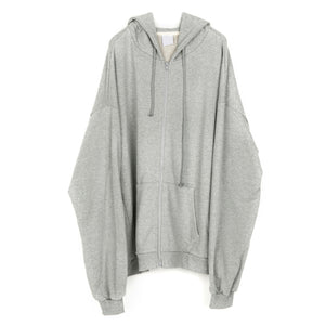 Hooded Loose Zip-Up Cardigan Jacket