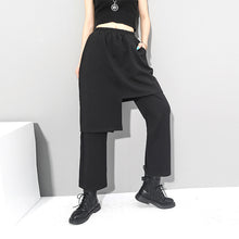 Load image into Gallery viewer, Fake Two Piece High Waist Slim Fit Culottes
