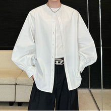 Load image into Gallery viewer, Collarless Long Sleeve Shirt
