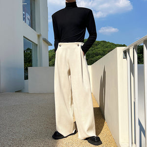 Winter Straight Wide Leg Pants