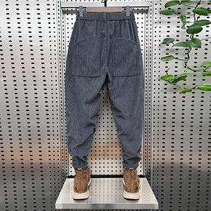 Corduroy Casual Slim-fit Harem Pants