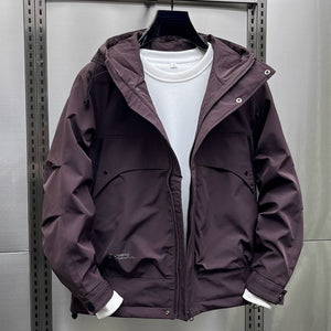 Hooded Loose Cotton Jacket