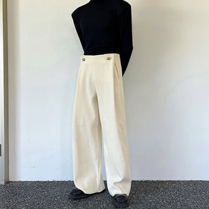 Winter Straight Wide Leg Pants