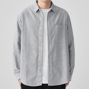 Cotton Oxford Long Sleeve Shirt