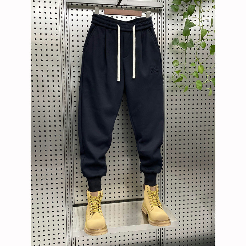 Slim Fit Mid-waisted Casual Track Pants