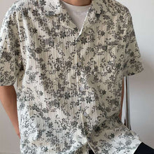 Load image into Gallery viewer, Floral Casual Loose Short-sleeved Shirt
