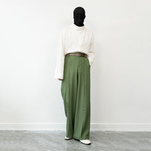 Load image into Gallery viewer, High Waist Loose Drape Casual Trousers
