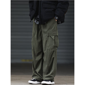 Winter Corduroy Casual Wide-leg Pants