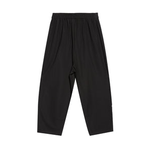 Spliced Semicircle Cropped Trousers