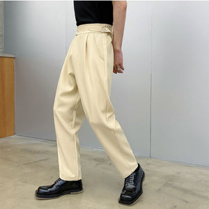 Suit Straight Long Trousers