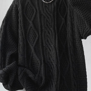 Lazy Twist Turtleneck Sweater