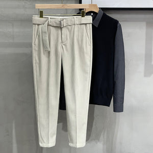 Winter Thickened Corduroy Casual Straight Pants