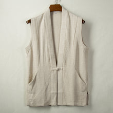 Load image into Gallery viewer, Linen Casual Loose Vest
