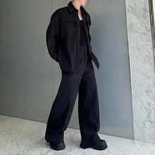 Load image into Gallery viewer, Three-dimensional Pocket Shirt and Machete Pants Two-piece Suit
