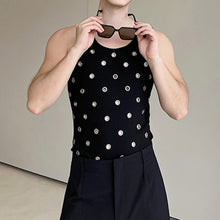 Load image into Gallery viewer, Metal Hole Sleeveless Tank Top
