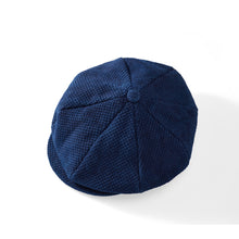 Load image into Gallery viewer, Plant Indigo Dyed Octagonal Hat
