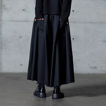 Load image into Gallery viewer, Oversize Draped Nine-point Loose Culottes
