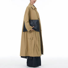 Load image into Gallery viewer, Oversized Loose Long Trench Coat
