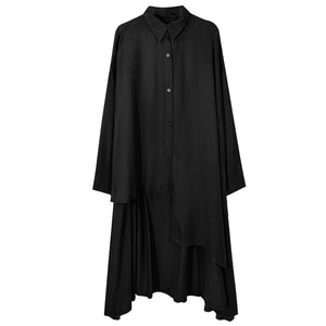 Irregular Shirt Long Shirt