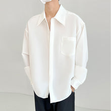 Load image into Gallery viewer, Loose French Collar White Shirt
