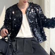 Load image into Gallery viewer, Sequin Short Stage Party Jacket
