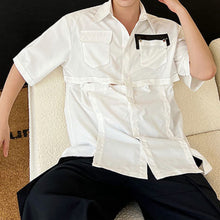 Load image into Gallery viewer, Button-up Short-sleeved Shirt
