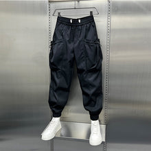 Load image into Gallery viewer, Loose-fitting Large Pocket Straight Sweatpants
