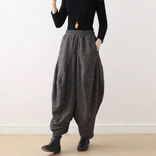 Load image into Gallery viewer, Vintage Knit Wide Leg Loose Bloomers
