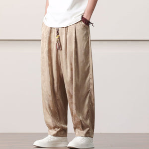 Loose Bloomers Straight Casual Trousers