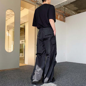 Dark Vintage Drawstring Cargo Pants