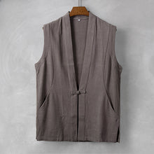 Load image into Gallery viewer, Linen Casual Loose Vest
