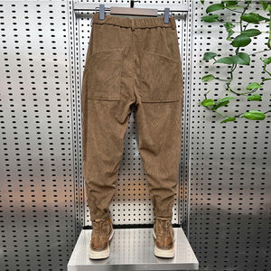 Corduroy Casual Slim-fit Harem Pants